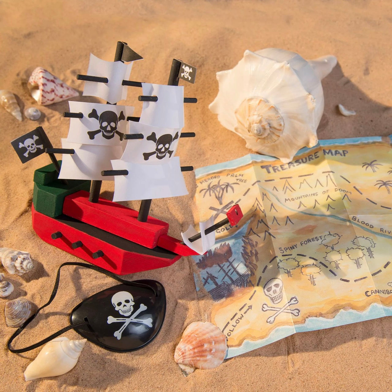 Pirate Ship In A Tin