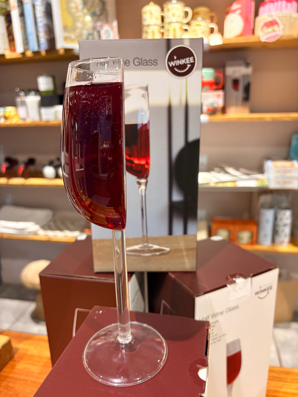 Half Wine Glass