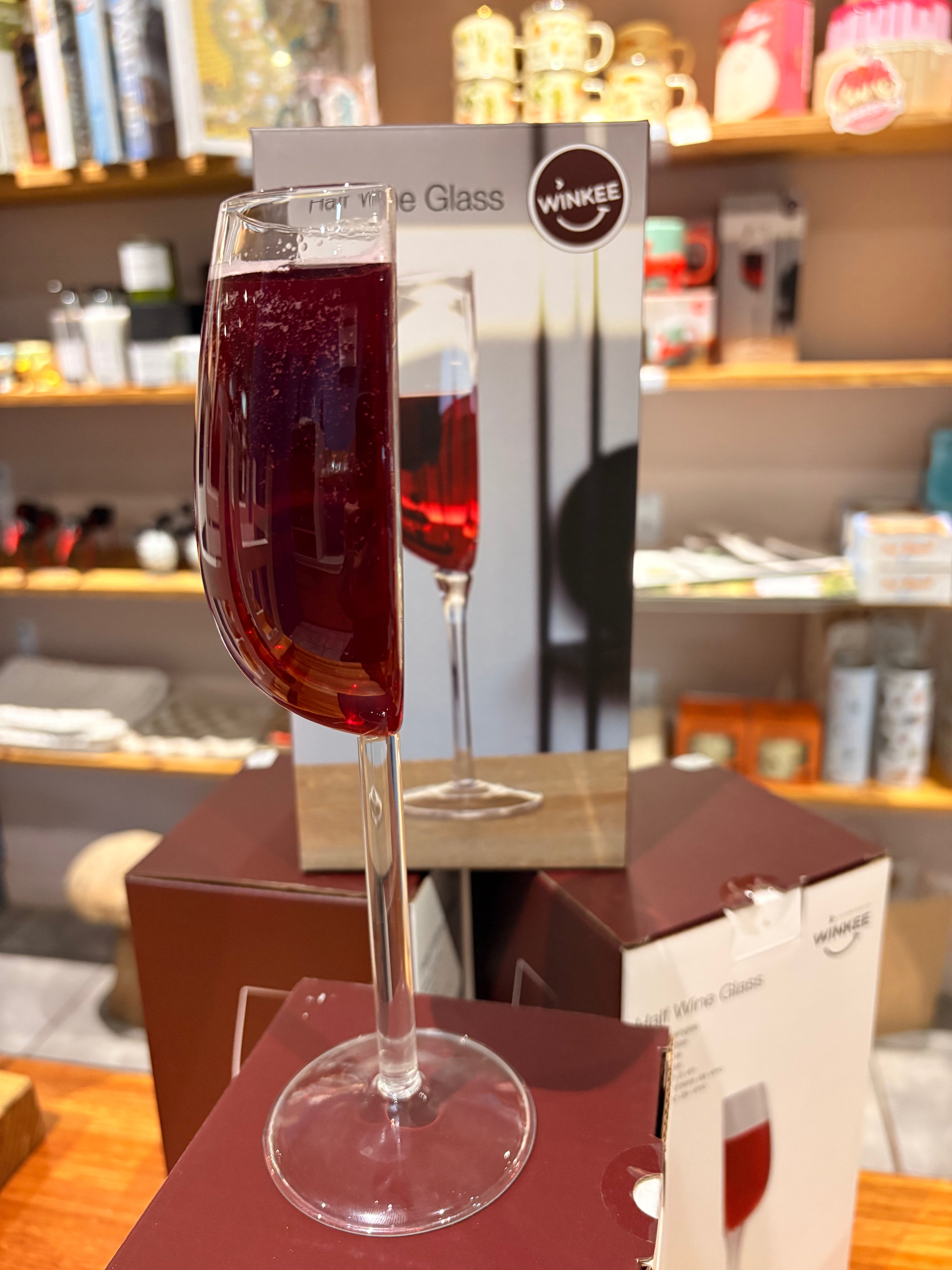 Half Wine Glass