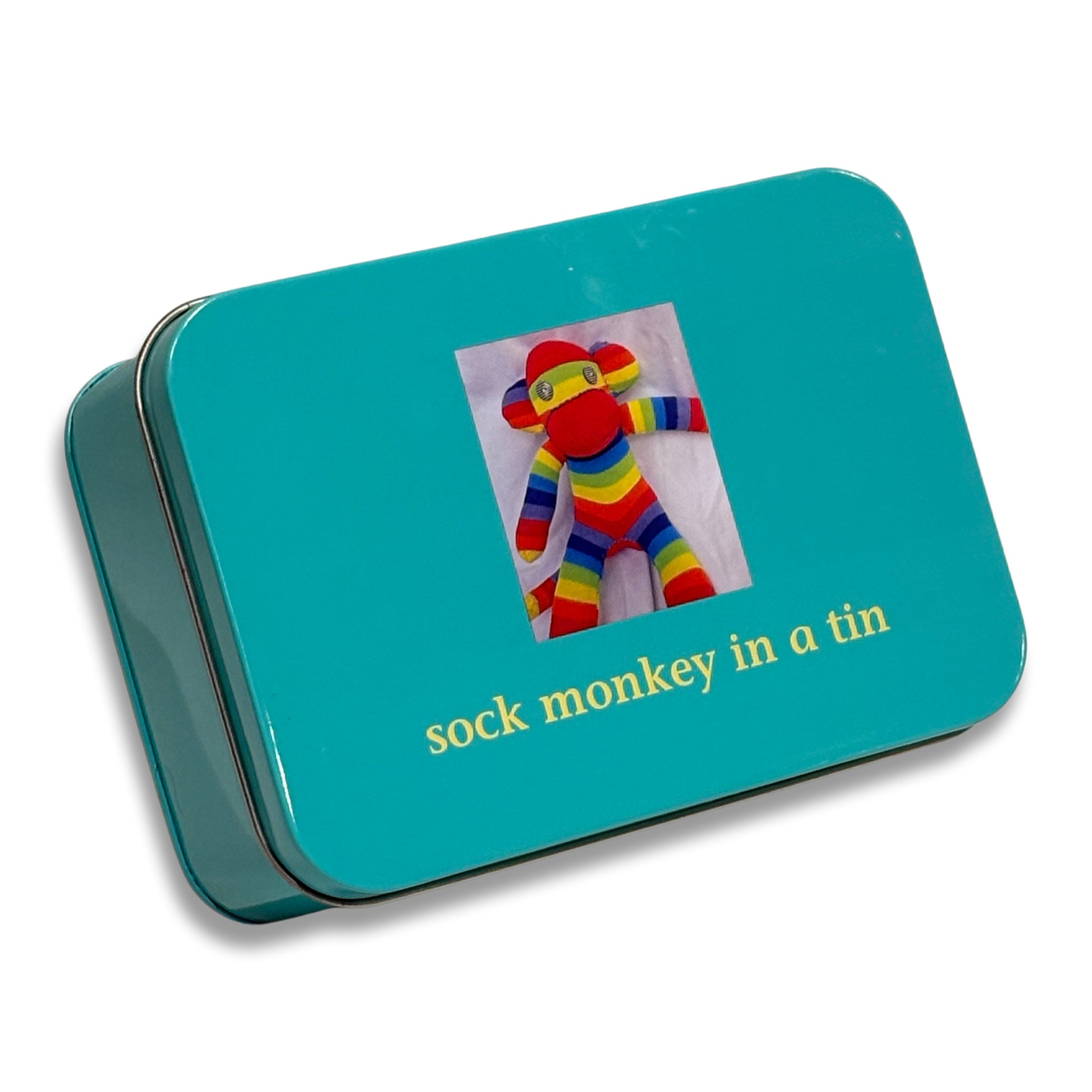 Sock Monkey In A Tin