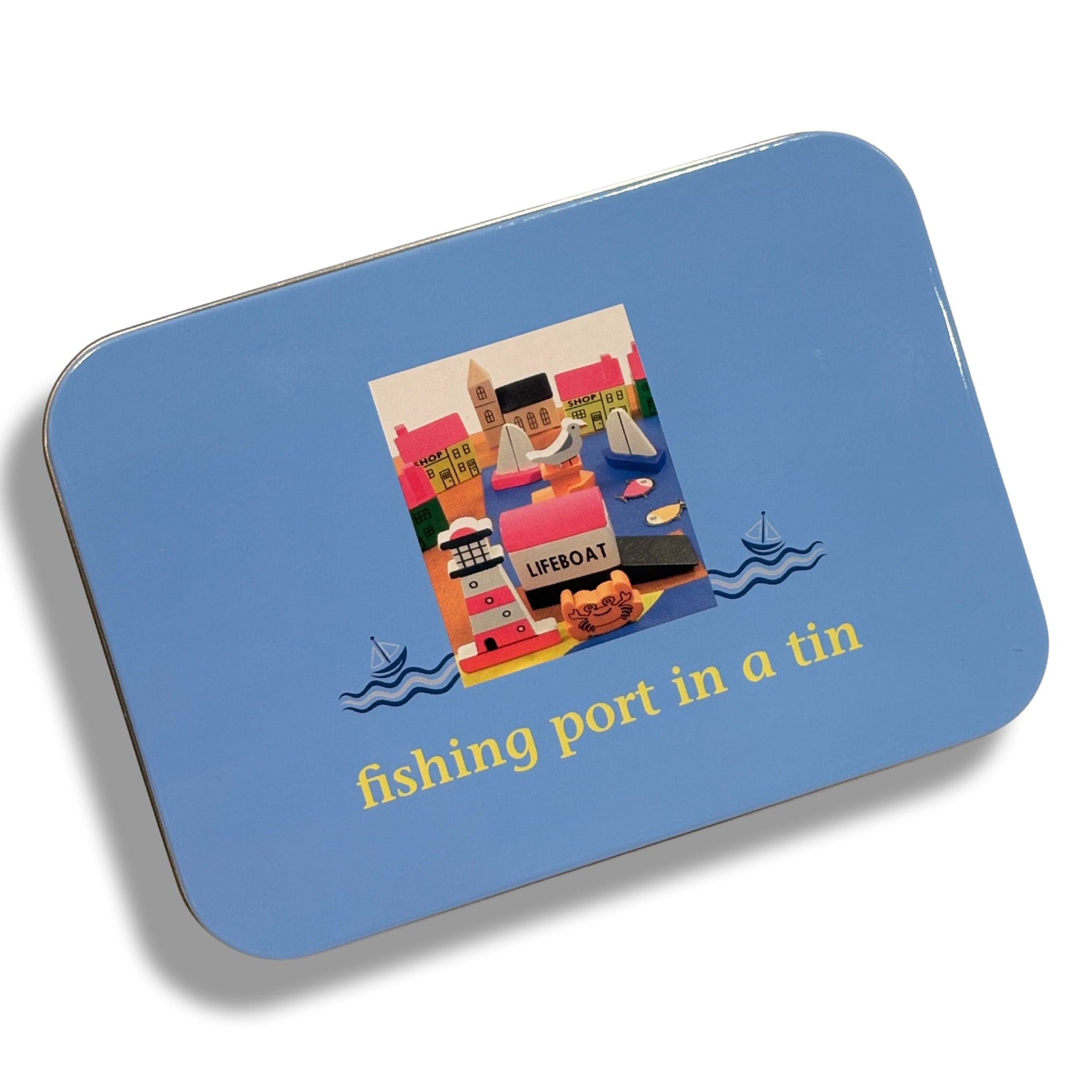 Fishing Port In A Tin