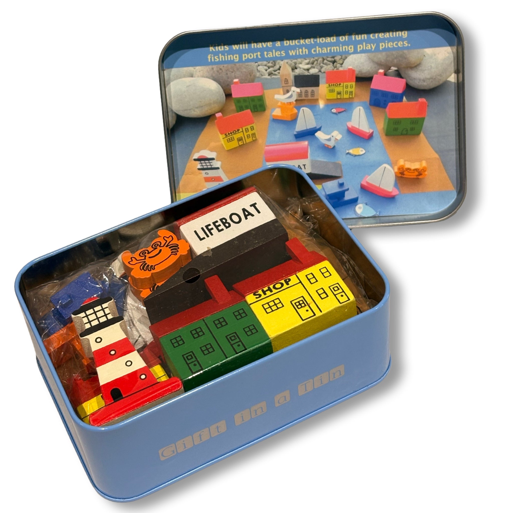 Fishing Port In A Tin