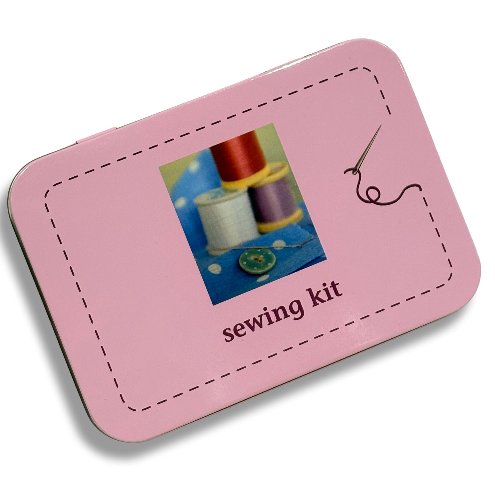 Sewing Kit In A Tin