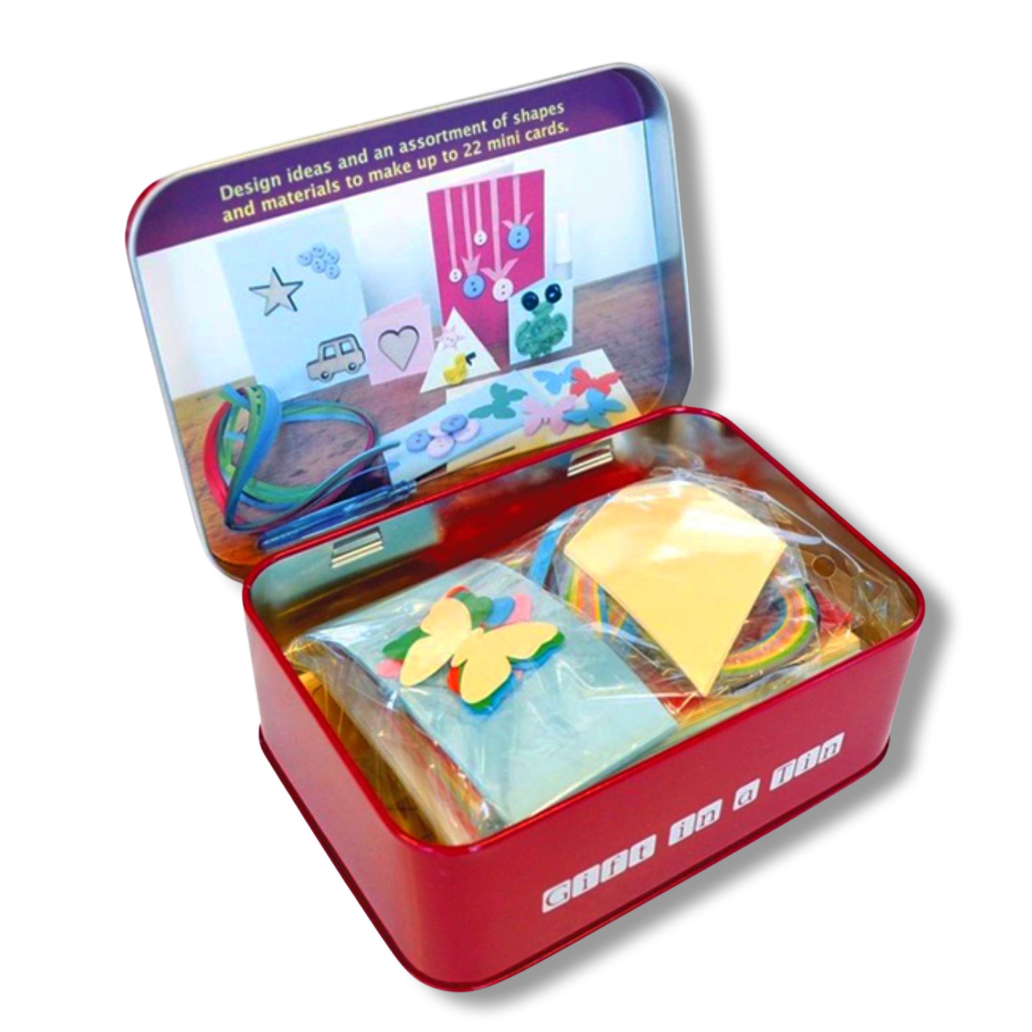 Card Making Set In A Tin