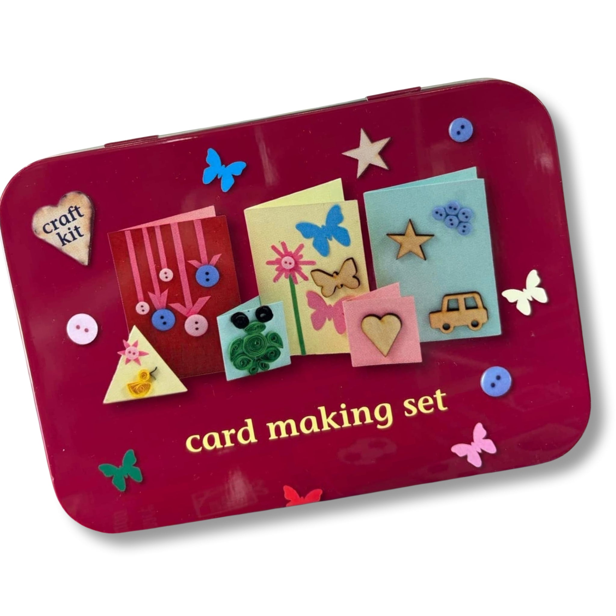 Card Making Set In A Tin