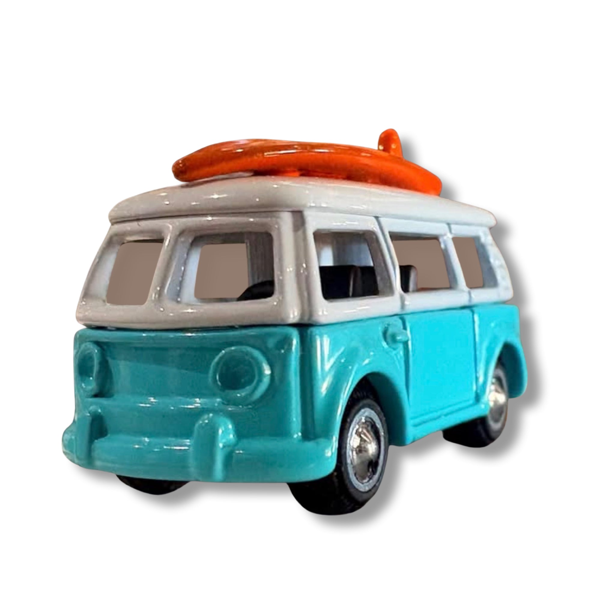 Vintage VW Van & Surfboard Keyring